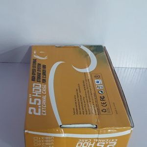 Alternative view of 2.5 external hard drive enclosure