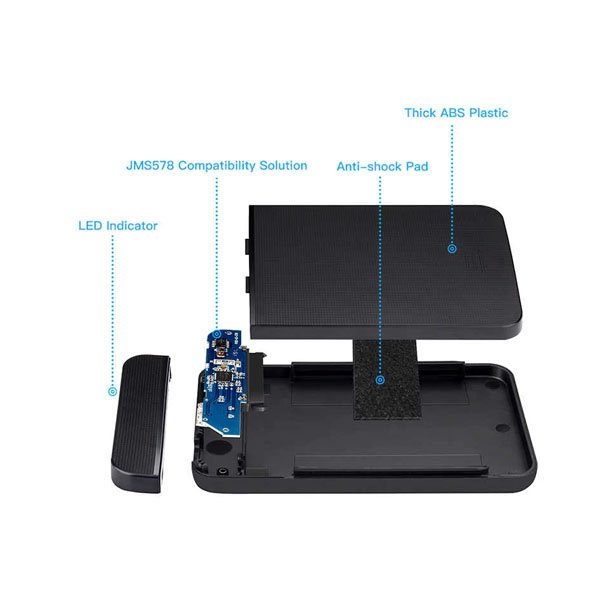 KESU USB 3.0 HDD SATA EXTERNAL HARD DRIVE DISK ENCLOSURE CASE - Image 2