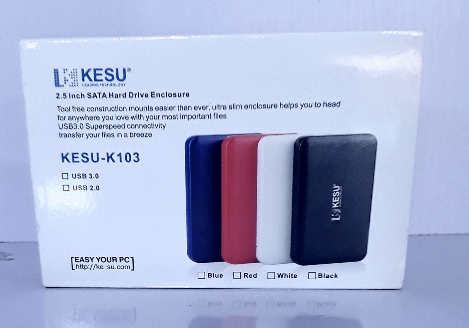 KESU USB 3.0 HDD SATA EXTERNAL HARD DRIVE DISK ENCLOSURE CASE - Image 12